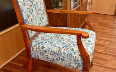 Jak marné křeslo dostalo nový kabátek…