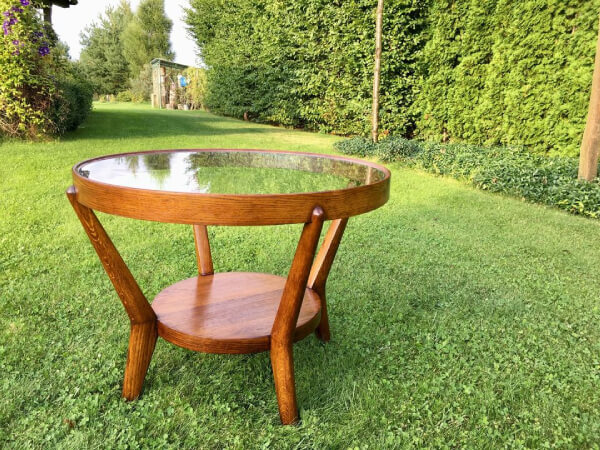 Starožitná klavírní stolička Fischel