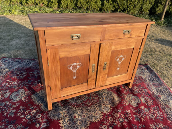 Starožitná klavírní stolička Fischel