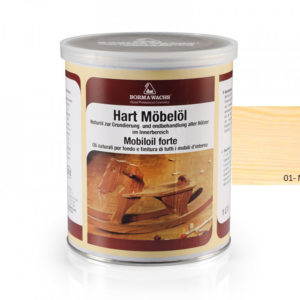 HARD FURNITURE OIL - tónovaný tvrdý olej na nábytek - 01 natur