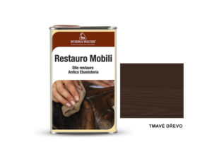 128 olio restauro mobili tmave drevo