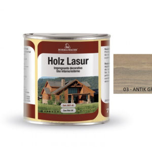 Borma wachs HOLZ LASUR – tónovaný impregnační voskový nátěr 0,75l, 03-antik grigio