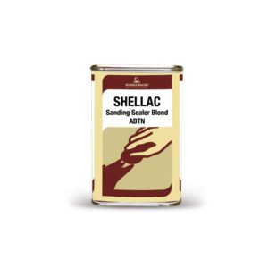 Borma wachs SHELLAC SANDING SEALER ABTN - přírodní voskový šelakový podkladní základ 0,5l