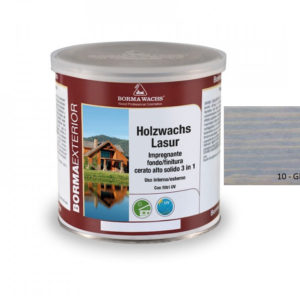 Borma wachs HOLZWACHS LASUR - tónovaná vosková lazura 3v1 0,75l, 10-grigio