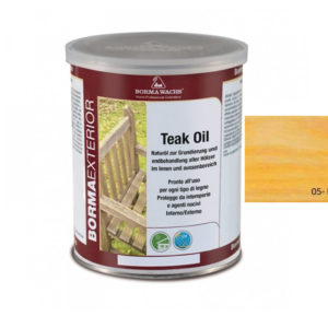 Borma wachs TEAK OIL - tónovaný teakový olej 1l, 05-pinie