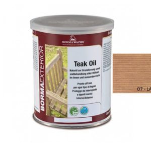 Borma wachs TEAK OIL - tónovaný teakový olej 1l, 07-larice