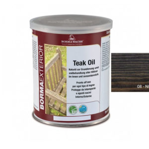 Borma wachs TEAK OIL - tónovaný teakový olej 1l, 08-nero