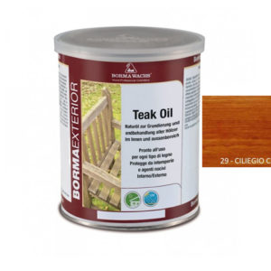 Borma wachs TEAK OIL - tónovaný teakový olej 1l, 29-ciliegio chiaro