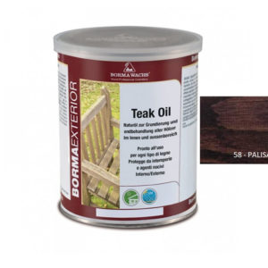 Borma wachs TEAK OIL - tónovaný teakový olej 1l, 58-palisandr