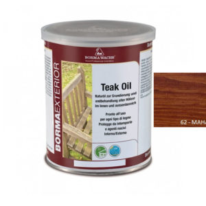 Borma wachs TEAK OIL - tónovaný teakový olej 1l, 62-mahagon
