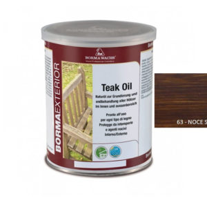 Borma wachs TEAK OIL - tónovaný teakový olej 1l, 63-noce scuro