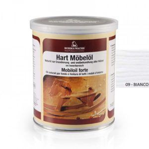 HARD FURNITURE OIL - tónovaný tvrdý olej na nábytek - 09 bianco