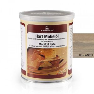 HARD FURNITURE OIL - tónovaný tvrdý olej na nábytek - 03 antik grigio