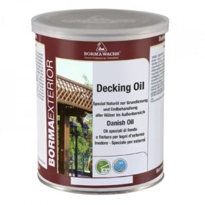 Borma wachs DECKING OIL - bezbarvý dánský olej