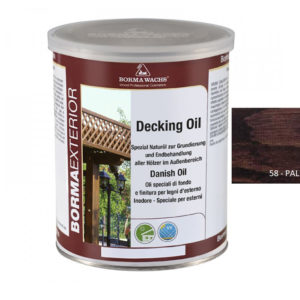 Borma wachs DECKING OIL - tónovaný dánský olej 1l, 58-palisandr