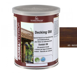 Borma wachs DECKING OIL - tónovaný dánský olej 1l, 63-nocescuro