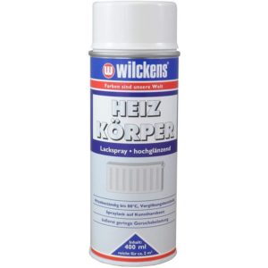 Bílá lesklá barva na topení ve spreji WILCKENS Heizkoerper Lackspray 400 ml