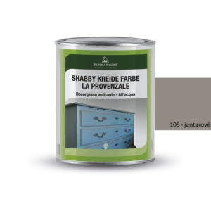 Křídové barvy BORMA SHABBY PROVENCE – barevná, 109-jantarově šedá