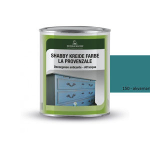 Křídové barvy BORMA SHABBY PROVENCE – barevná, 150-akvamarínová