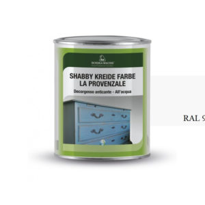 Křídové barvy BORMA SHABBY PROVENCE – barevná, RAL9016 bílá
