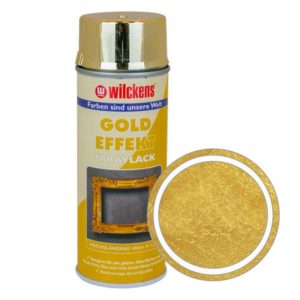 Dekorační barva ve spreji efekt zlatý chrom WILCKENS Gold Effekt 400 ml