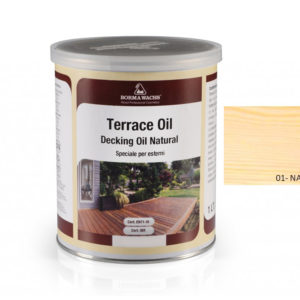 Borma Wachs TERRACE OIL - TERASOVÝ OLEJ - barevný, 01-natur