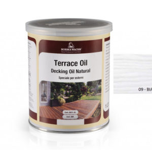 Borma wachs TERRACE OIL - TERASOVÝ OLEJ - barevný, 09-bianco