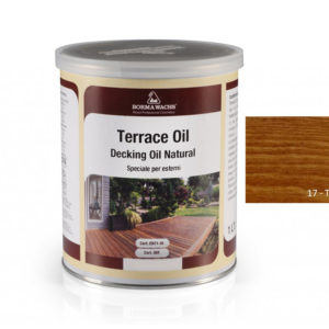Borma wachs TERRACE OIL - TERASOVÝ OLEJ - barevný, 17-teak