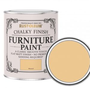 Rust-Oleum Barva na nábytek Chalky Finish Furniture Paint, křídový mat, Hořčicová