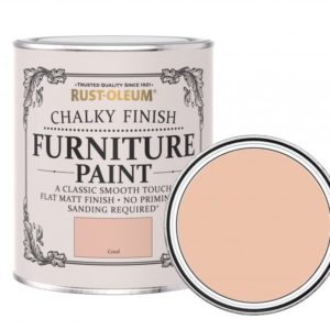 Rust-Oleum Barva na nábytek Chalky Finish Furniture Paint, křídový mat, Korálová