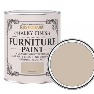 Rust-Oleum Barva na nábytek Chalky Finish Furniture Paint, křídový mat, Máslově šedá - toffee