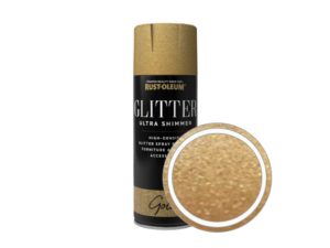 750 2 zlaty trpytivy sprej rust oleum glitter ultra shimmer gold 400 ml