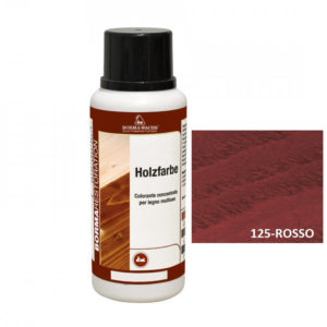 Borma wachs holzfarbe - mořidlo na dřevo, 250 ml, 125 rosso - červené