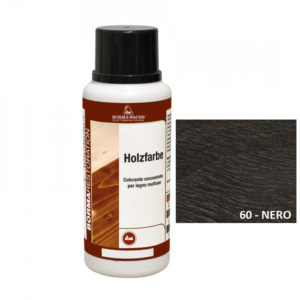 Borma wachs holzfarbe - mořidlo na dřevo, 250 ml, 60 nero - černá