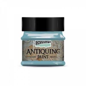Antikovací barva - patinově modrá