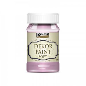dekor paint soft 100 ml baby ruzova