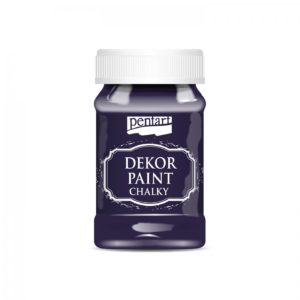 dekor paint soft 100 ml baklazanova
