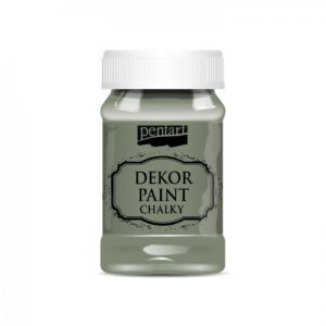 dekor paint soft 100 ml khaki zelena