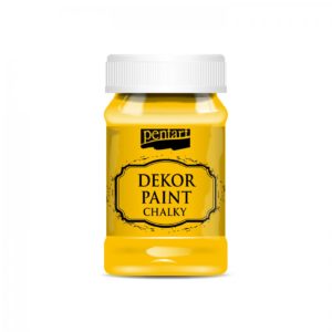 Dekor paint chalky křídová barva, slunečná žlutá