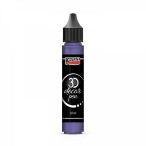dekoracne 3d pero 30 ml ametyst