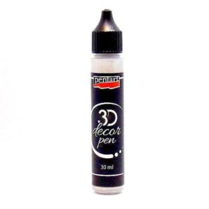 dekoracne 3d pero 30 ml ledovy kvet