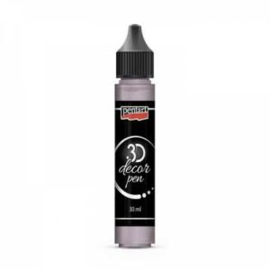 dekoracne 3d pero 30 ml ruzovozlata