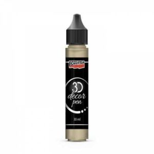 Dekorační 3D pero - zlatá