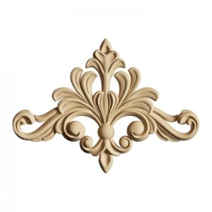 Dřevěná ozdoba tvarovatelná, ornament typ 4