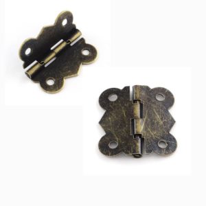 KOVOVÉ PANTY, 20 X 17 X 2,5 MM, STAROBRONZ, 10 KS