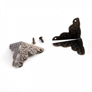 KOVOVÉ ROHY, 25 X 25 CM, 10 KS