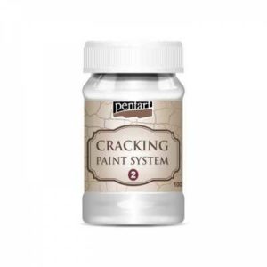 Krakel - barva - krok 2 - bílá