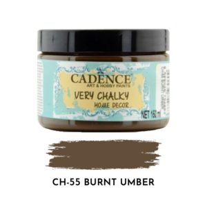 kridova barva cadence very chalky 150 ml burnt umber umbra palena