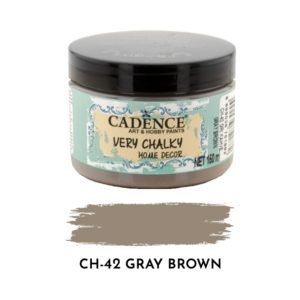 kridova barva cadence very chalky 150 ml gray brown sedohneda