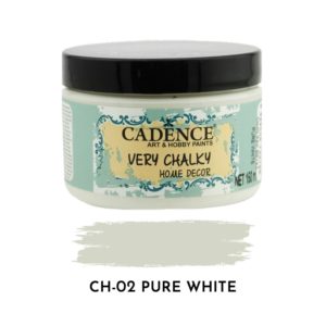 kridova barva cadence very chalky 150 ml pure white cista bila